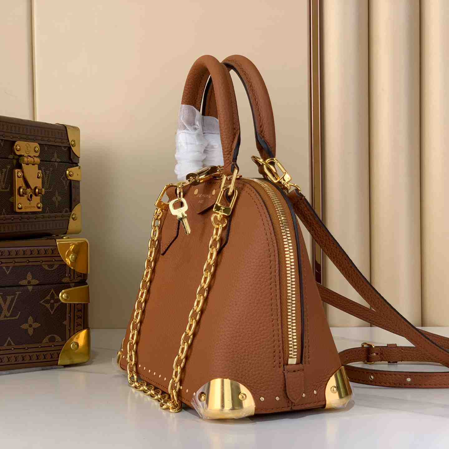 Louis Vuitton Alma Trunk BB M29091 - FashionPlug