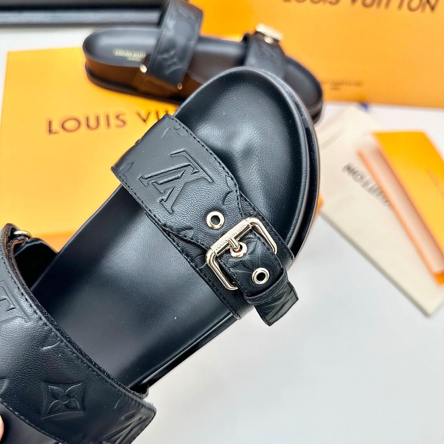 Louis Vuitton Bom Dia Flat Comfort Mule 1ABVNF - FashionPlug