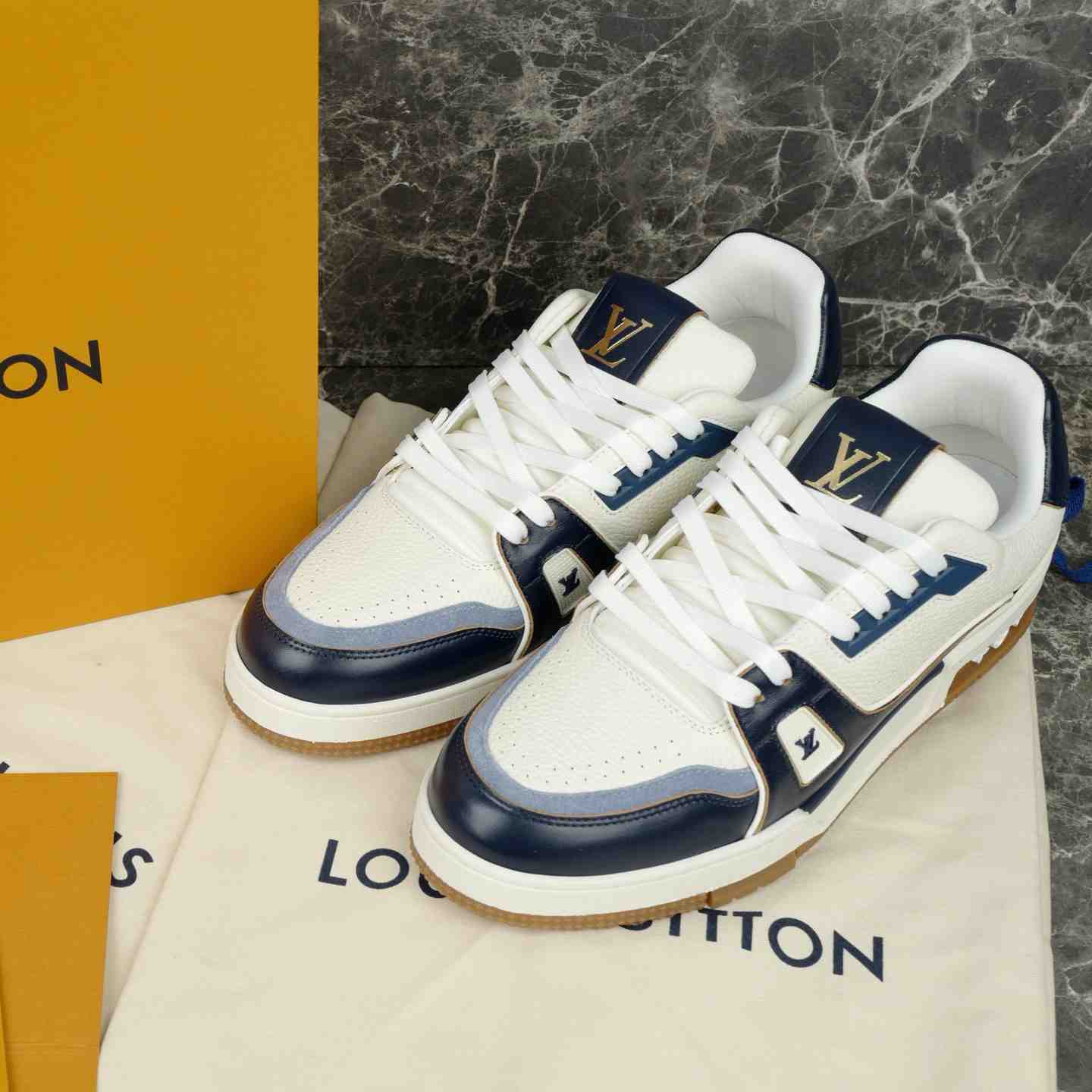 Louis Vuitton LV Trainer Sneaker 1AKB96 - FashionPlug