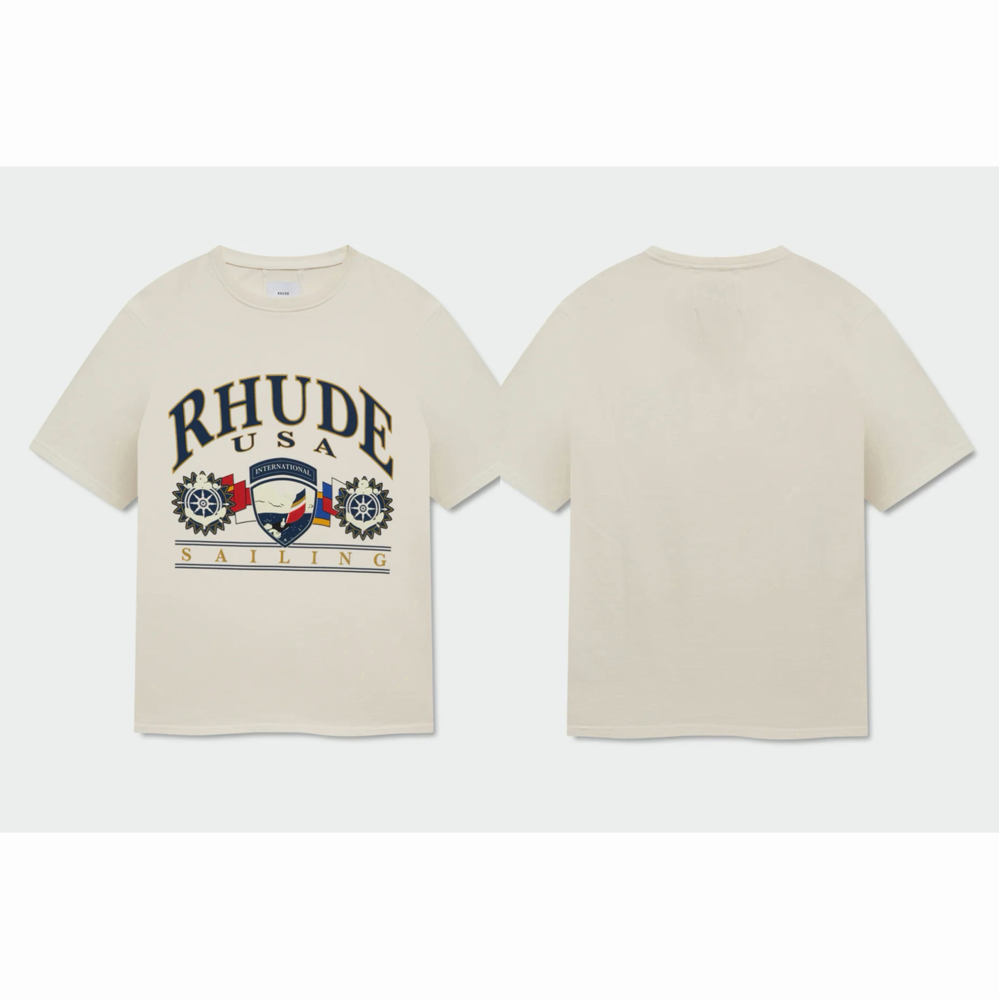 Rhude USA Sailing Icon T-shirt - FashionPlug