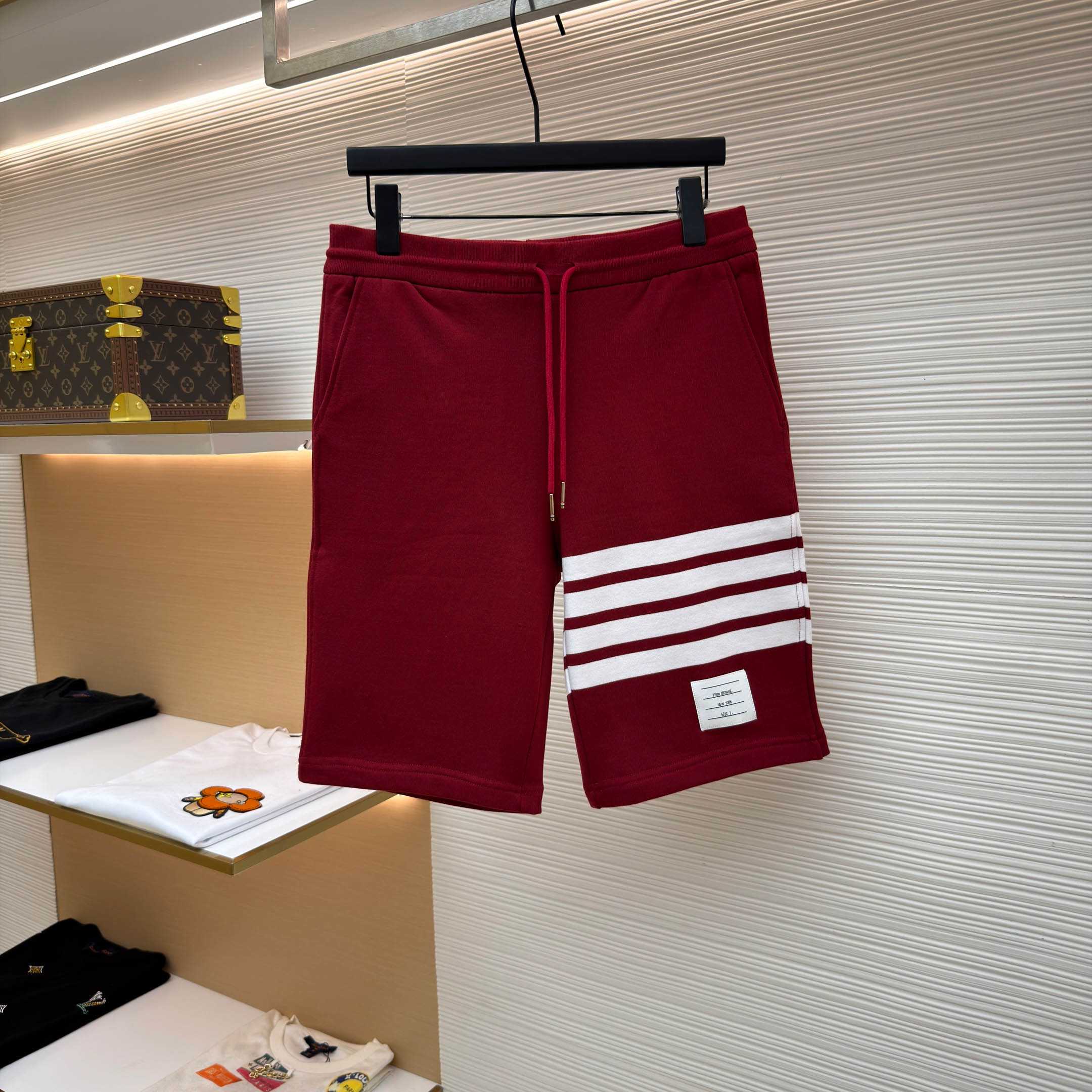 Thom Browne Classic Loopback 4-Bar Sweat Shorts - FashionPlug
