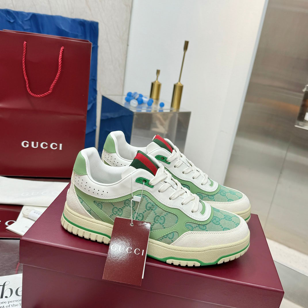 Gucci Re-Web Sneakers - FashionPlug