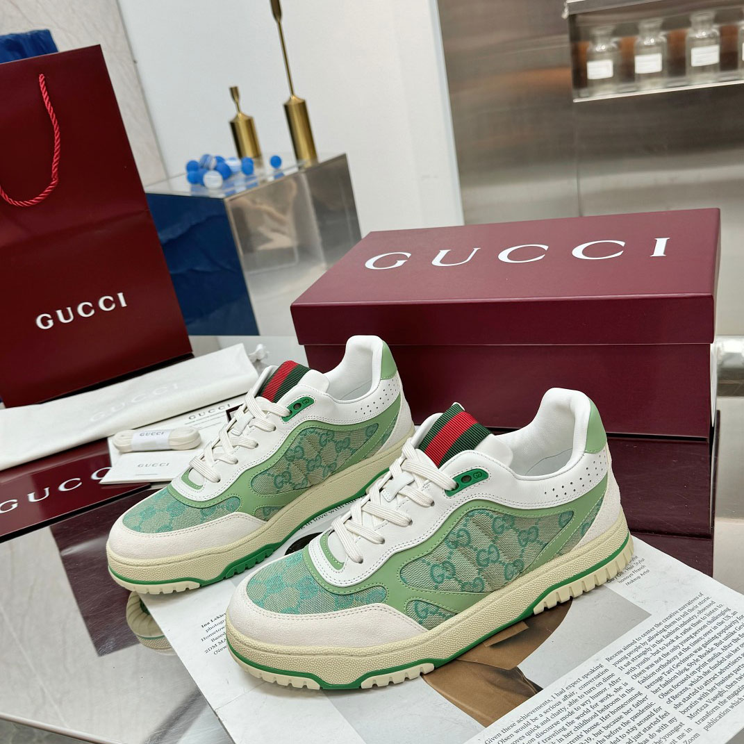 Gucci Re-Web Sneakers - FashionPlug