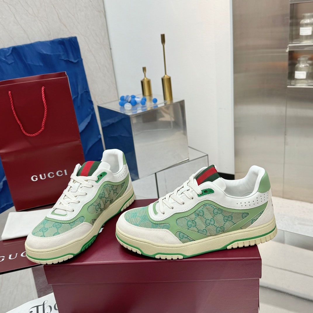 Gucci Re-Web Sneakers - FashionPlug