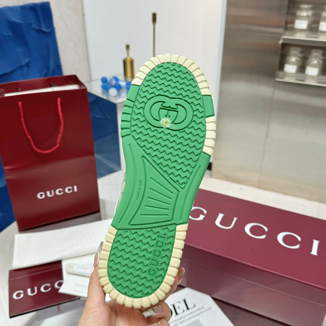 Gucci Re-Web Sneakers - FashionPlug