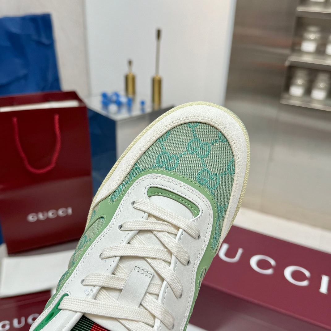 Gucci Re-Web Sneakers - FashionPlug