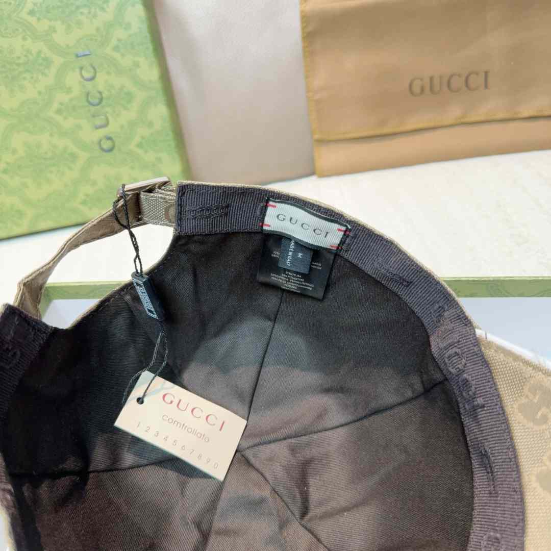 Gucci GG Nylon Baseball Hat - FashionPlug