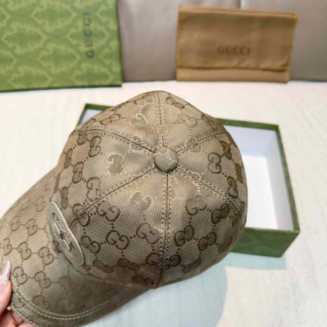 Gucci GG Nylon Baseball Hat - FashionPlug