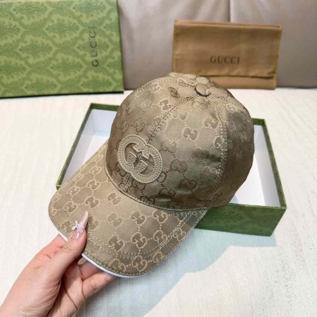 Gucci GG Nylon Baseball Hat - FashionPlug