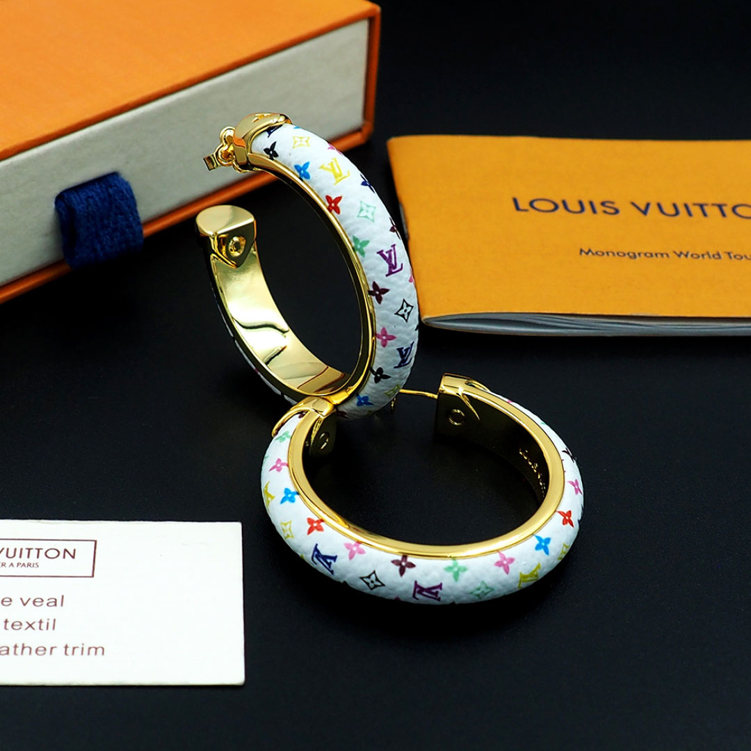 Louis Vuitton LV x TM Monogram Multicolor Earrings M03735 - FashionPlug