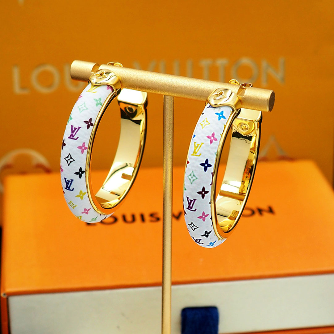 Louis Vuitton LV x TM Monogram Multicolor Earrings M03735 - FashionPlug