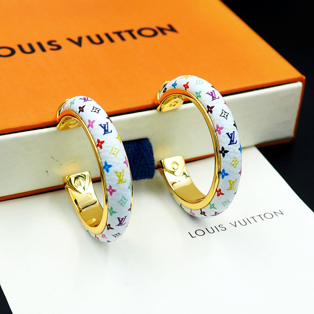 Louis Vuitton LV x TM Monogram Multicolor Earrings M03735 - FashionPlug