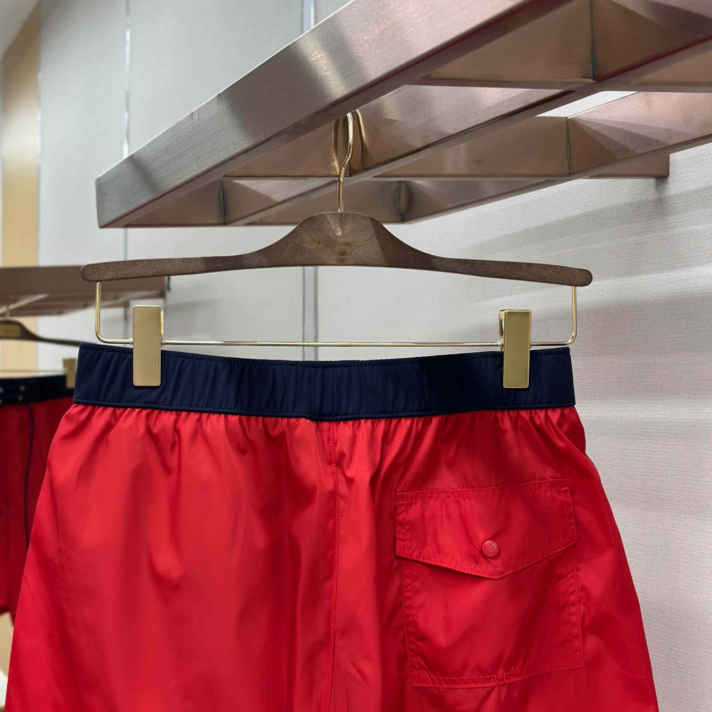 Moncler Logo-Patch Swim Shorts - FashionPlug