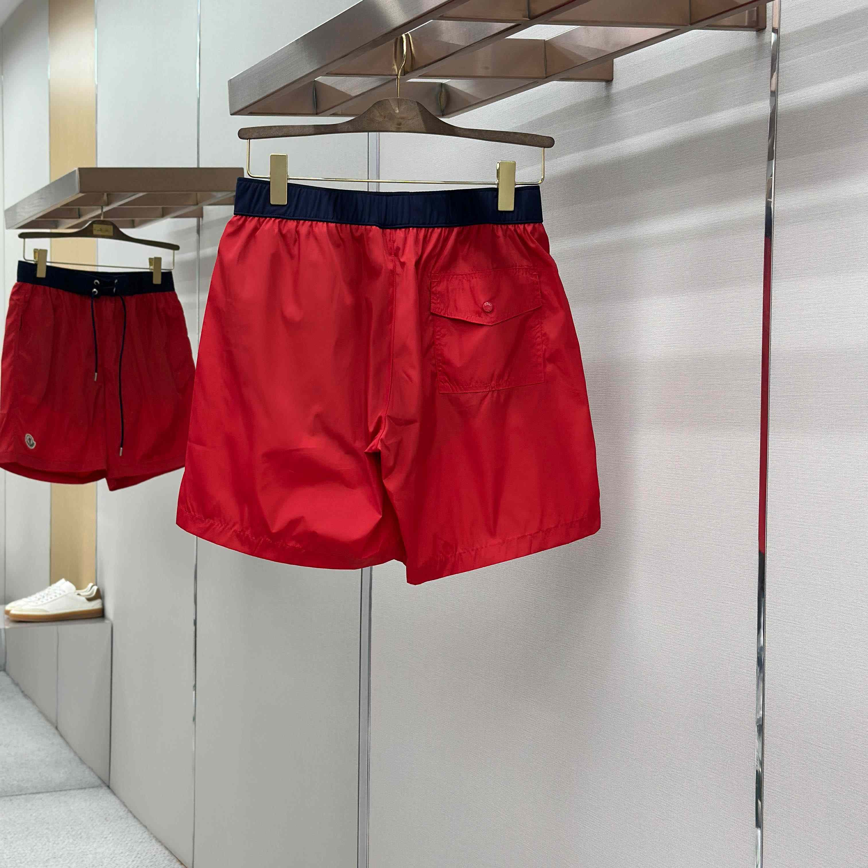 Moncler Logo-Patch Swim Shorts - FashionPlug