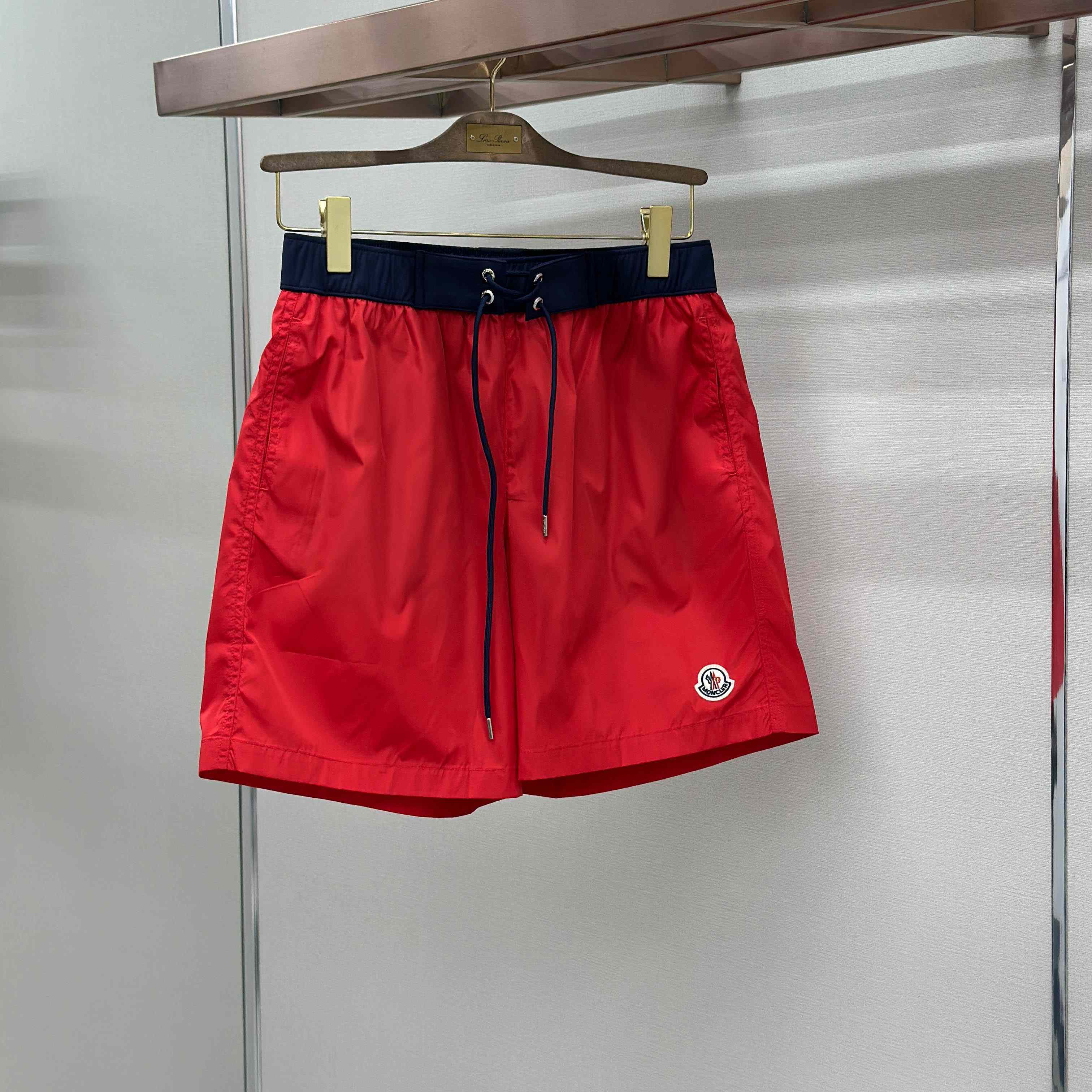 Moncler Logo-Patch Swim Shorts - FashionPlug