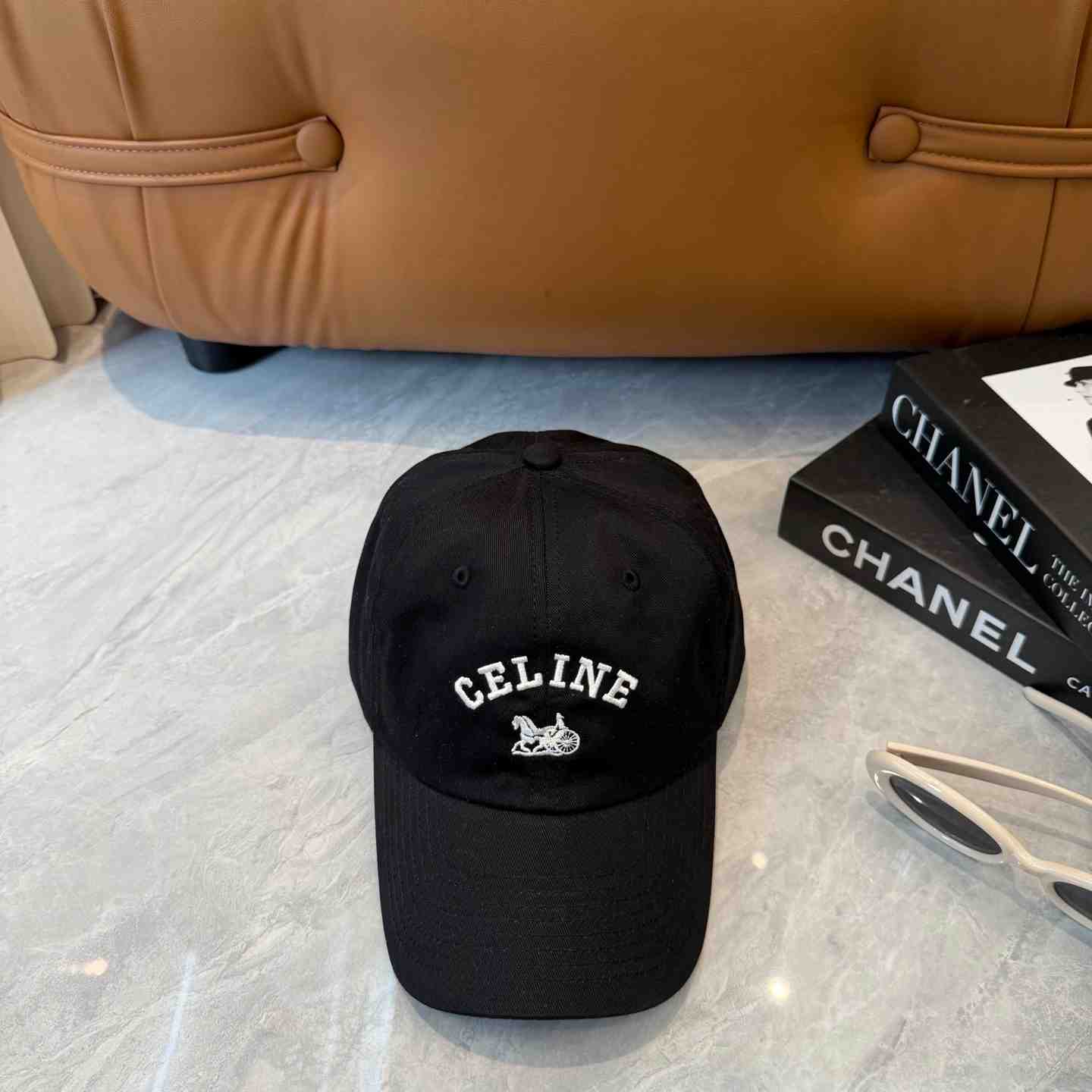 Celine Richelieu Cap IN Cotton Twill - FashionPlug