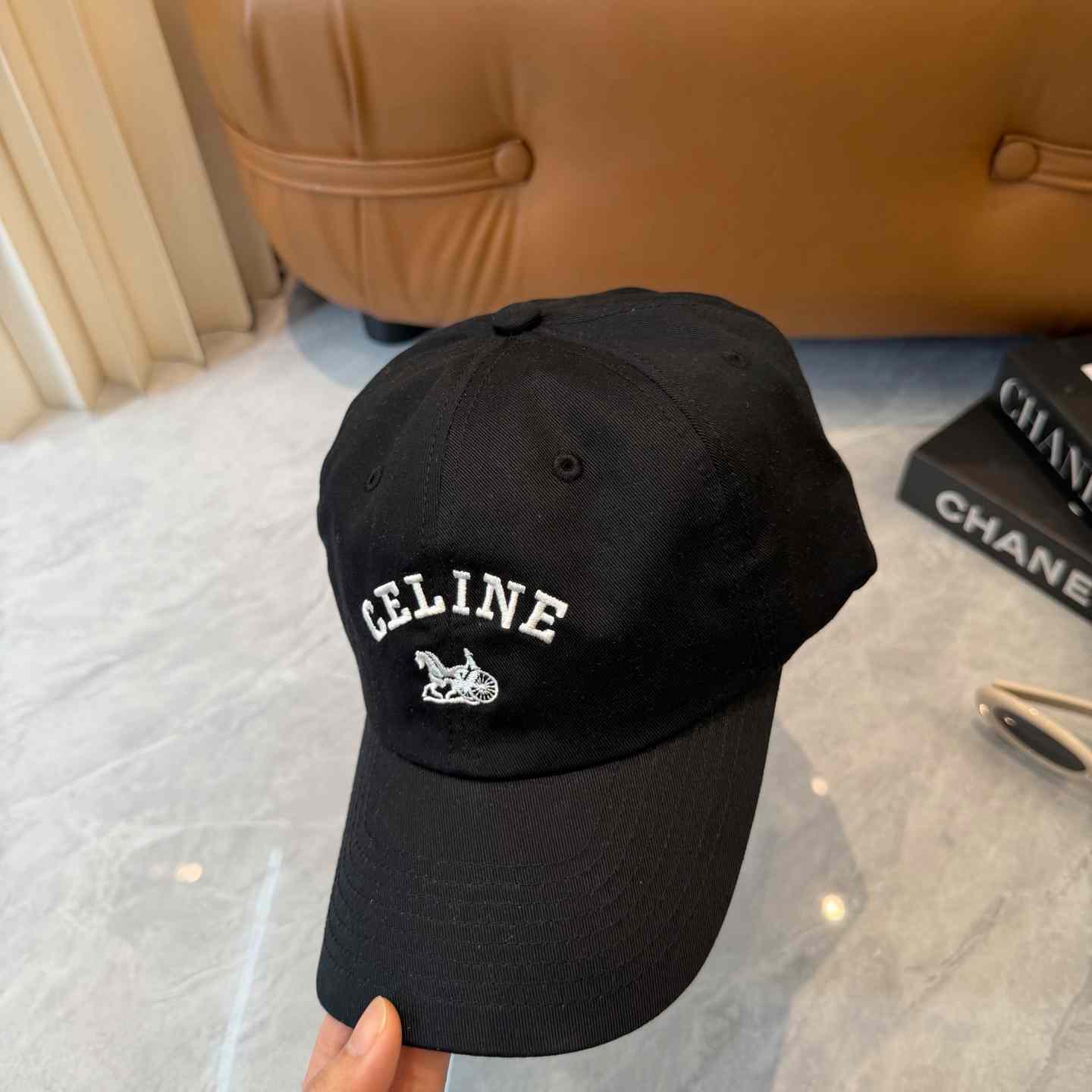 Celine Richelieu Cap IN Cotton Twill - FashionPlug