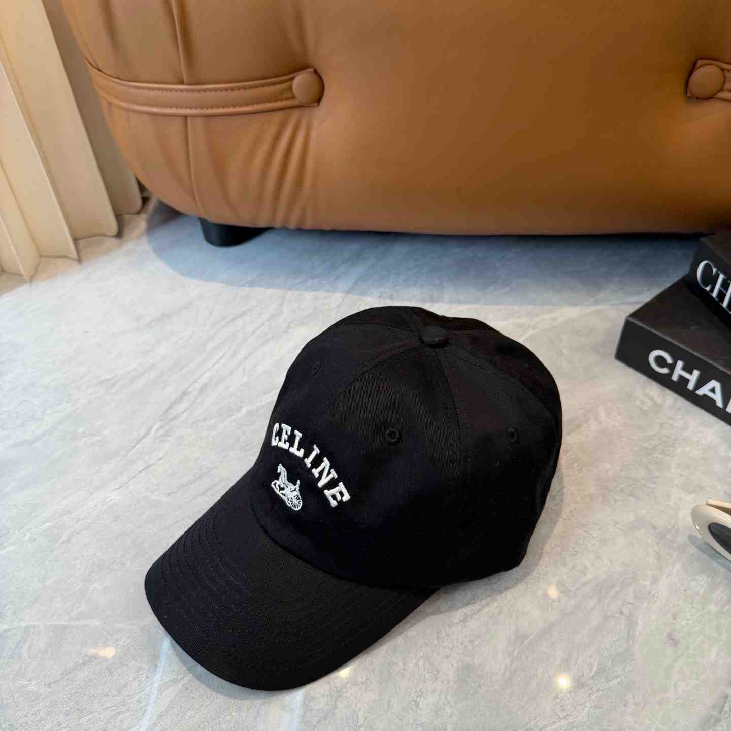 Celine Richelieu Cap IN Cotton Twill - FashionPlug