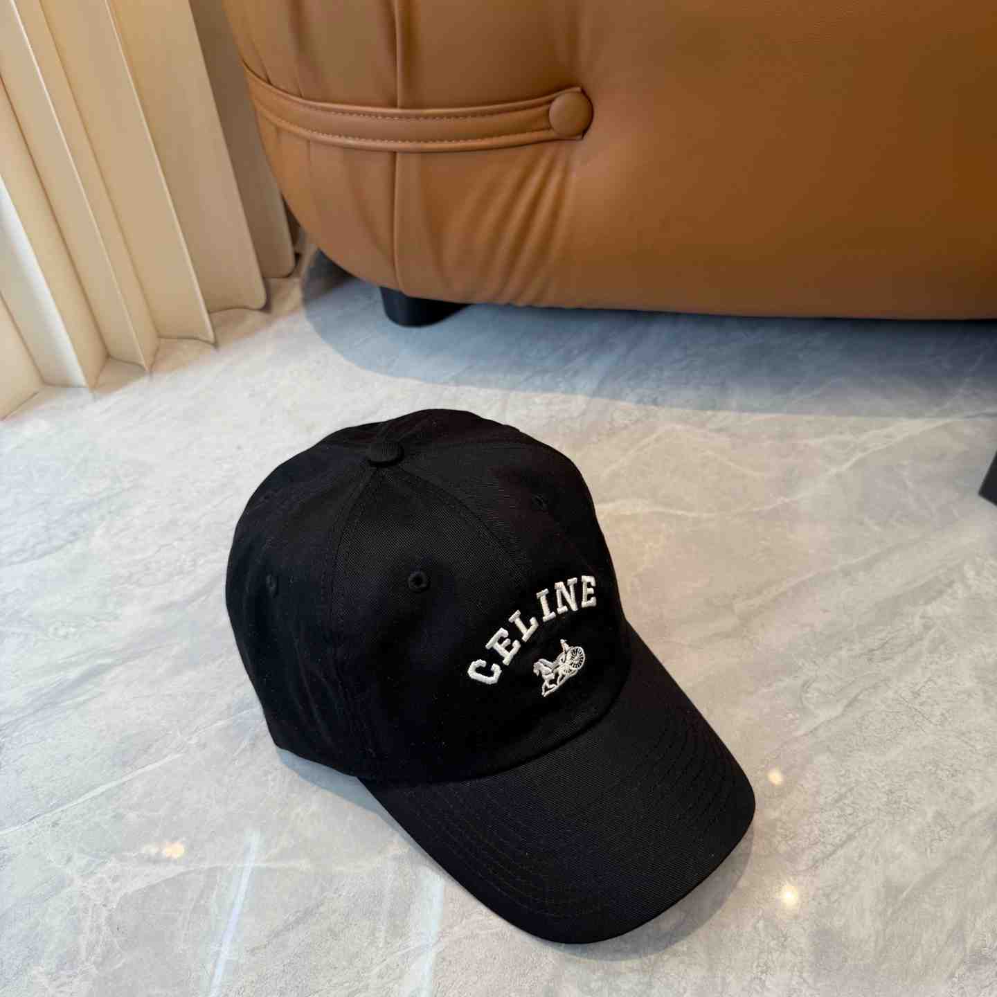 Celine Richelieu Cap IN Cotton Twill - FashionPlug