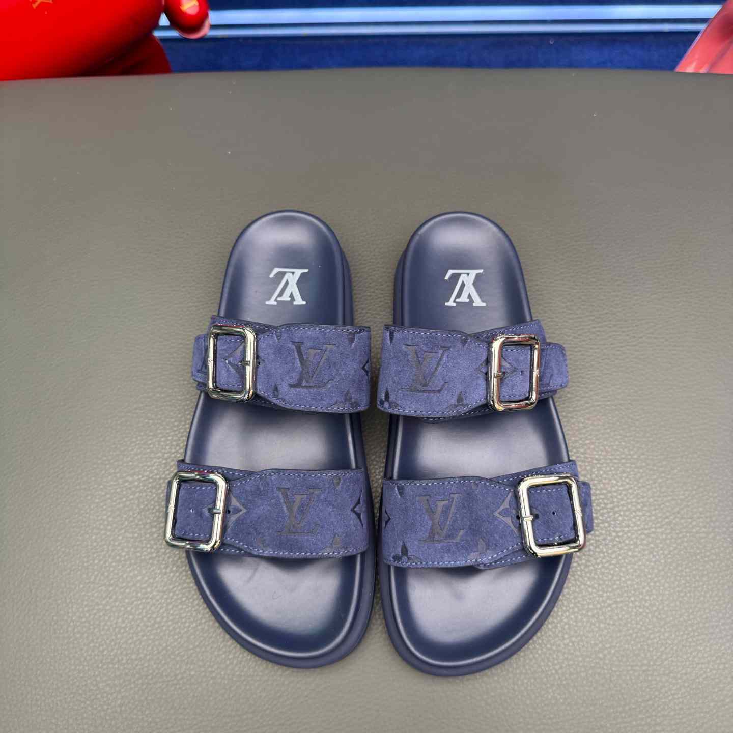Louis Vuitton LV Venice Mule   - FashionPlug