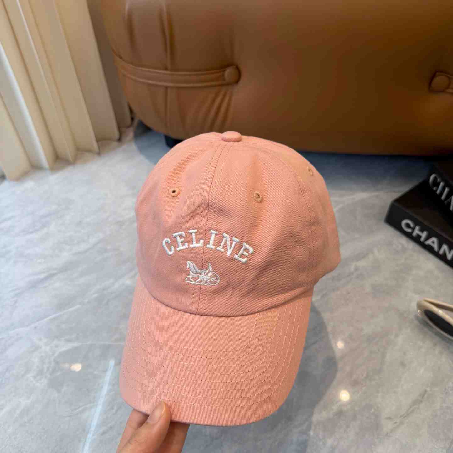 Celine Richelieu Cap IN Cotton Twill - FashionPlug