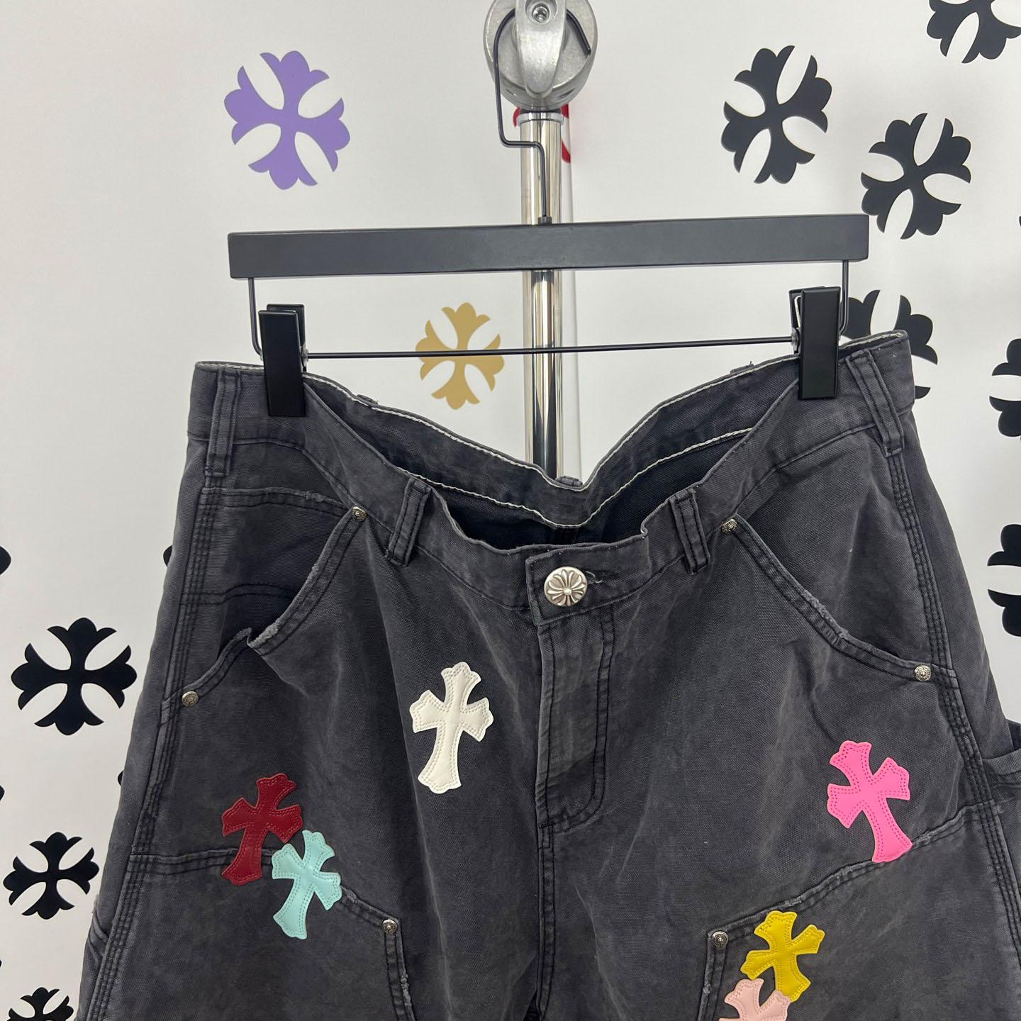 Chrome Hearts Denim Shorts - FashionPlug