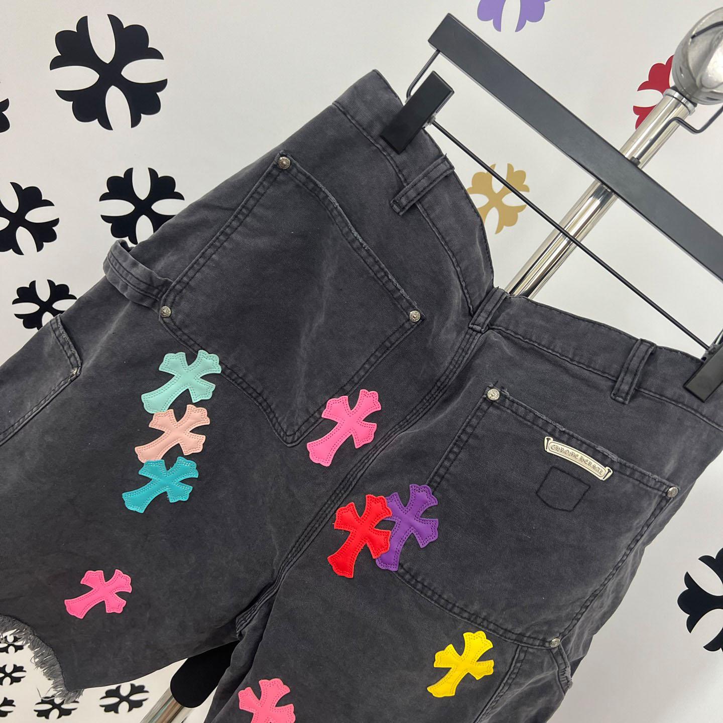 Chrome Hearts Denim Shorts - FashionPlug