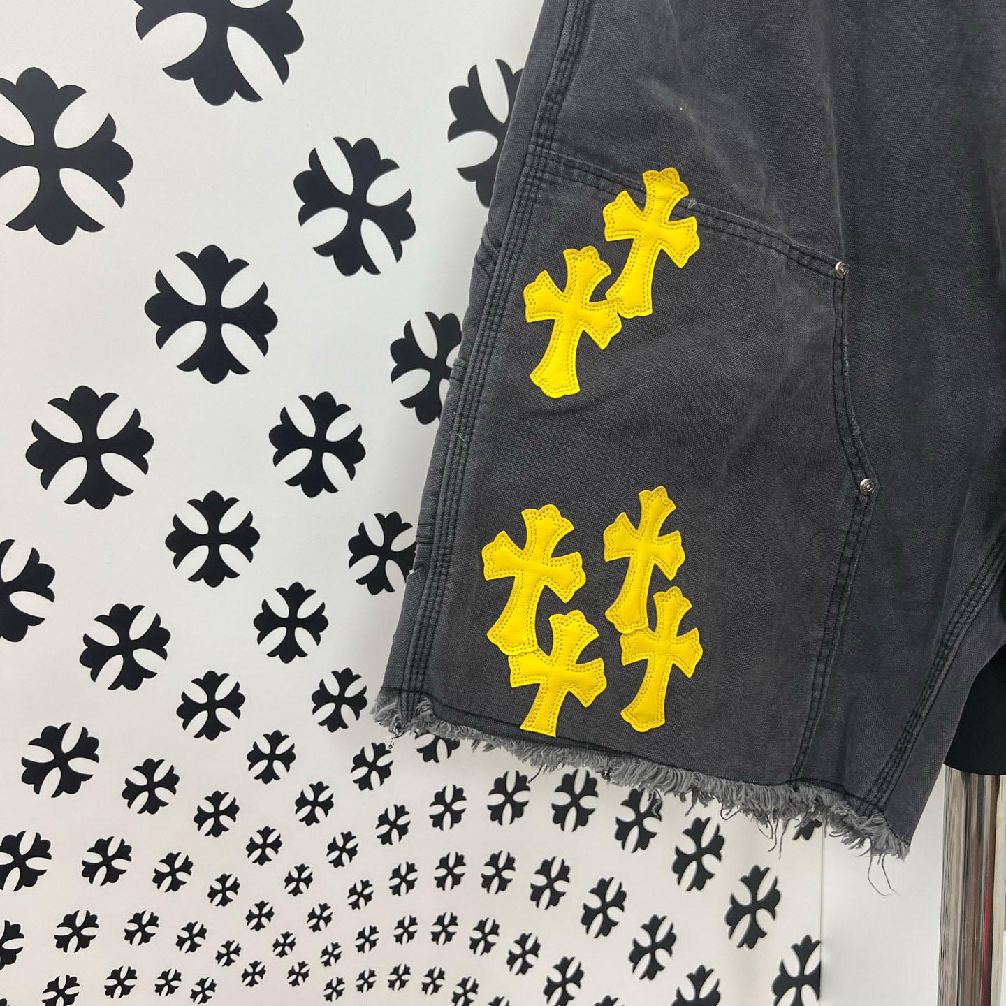 Chrome Hearts Denim Shorts - FashionPlug