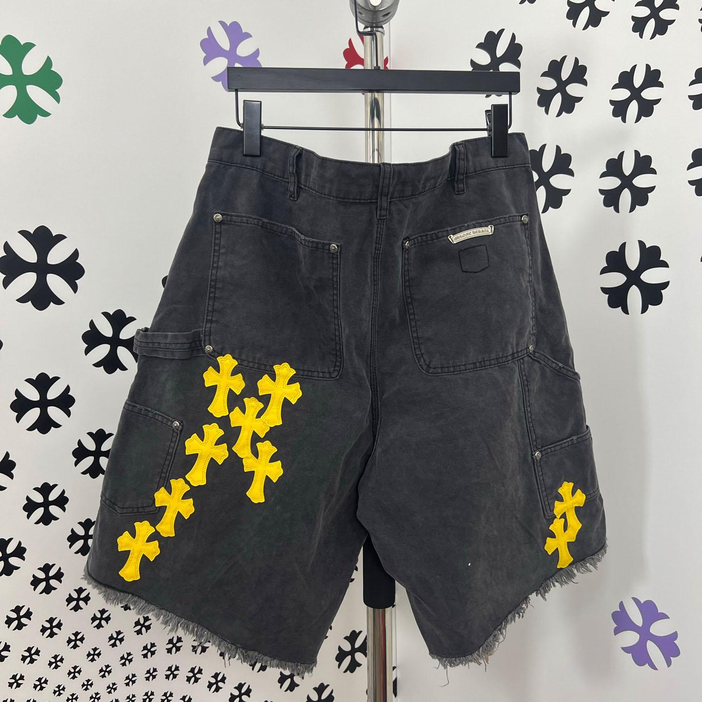 Chrome Hearts Denim Shorts - FashionPlug