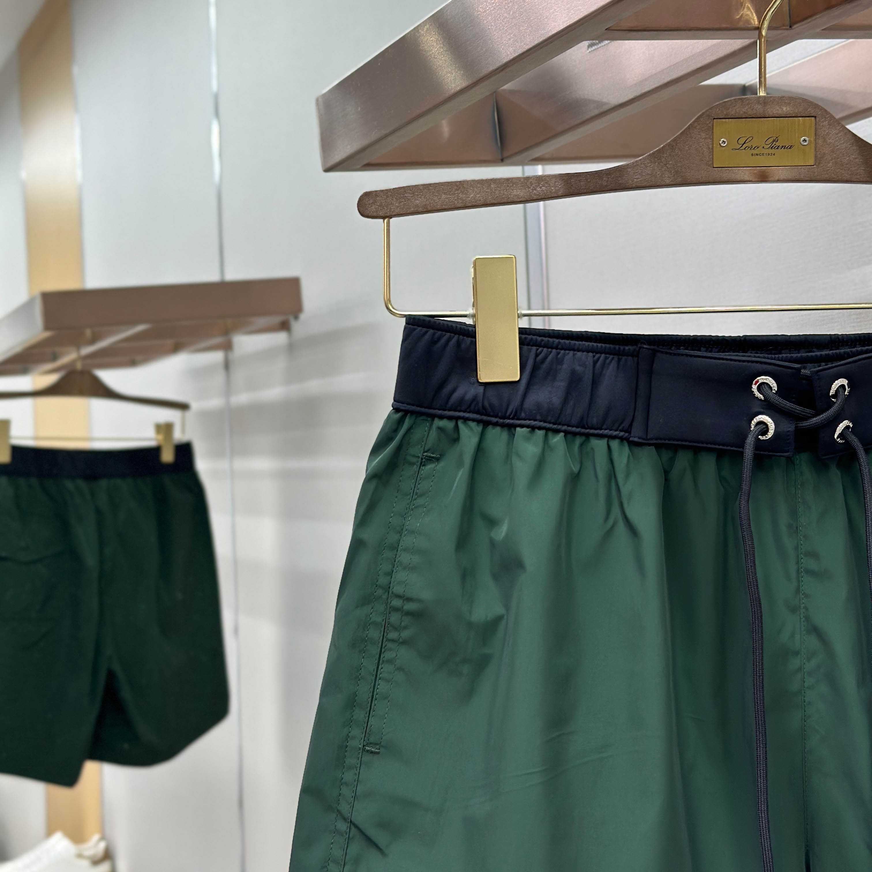 Moncler Logo-Patch Swim Shorts - FashionPlug