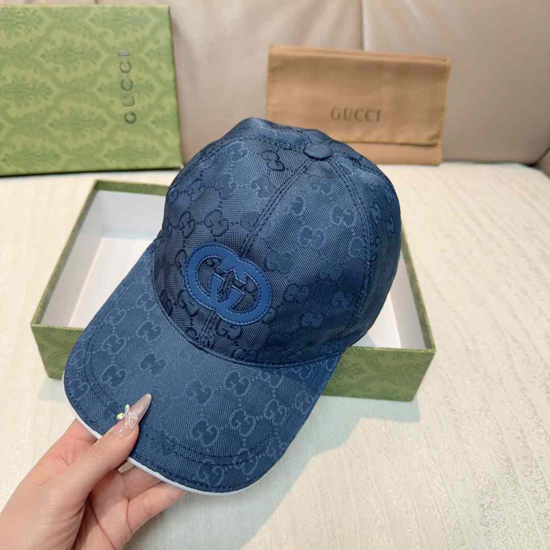 Gucci GG Nylon Baseball Hat - FashionPlug