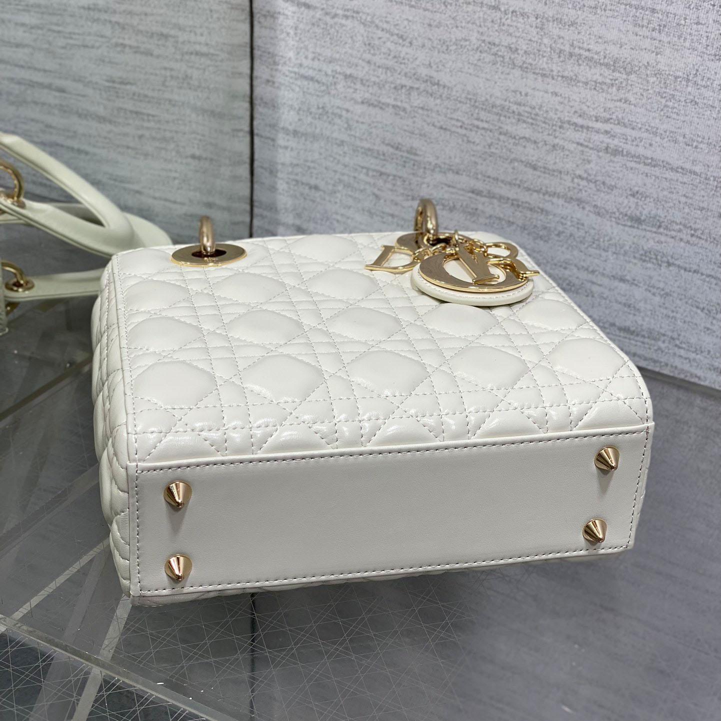 Dior Lady Dior Bag   20cm - FashionPlug