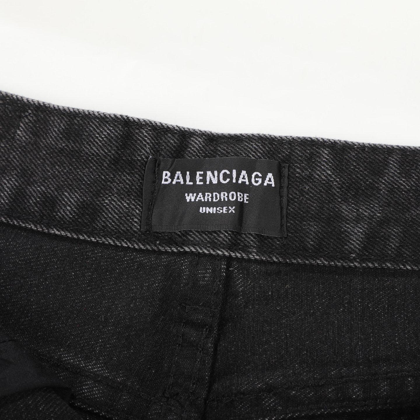 Balenciaga Lost Tape Flare Denim - FashionPlug