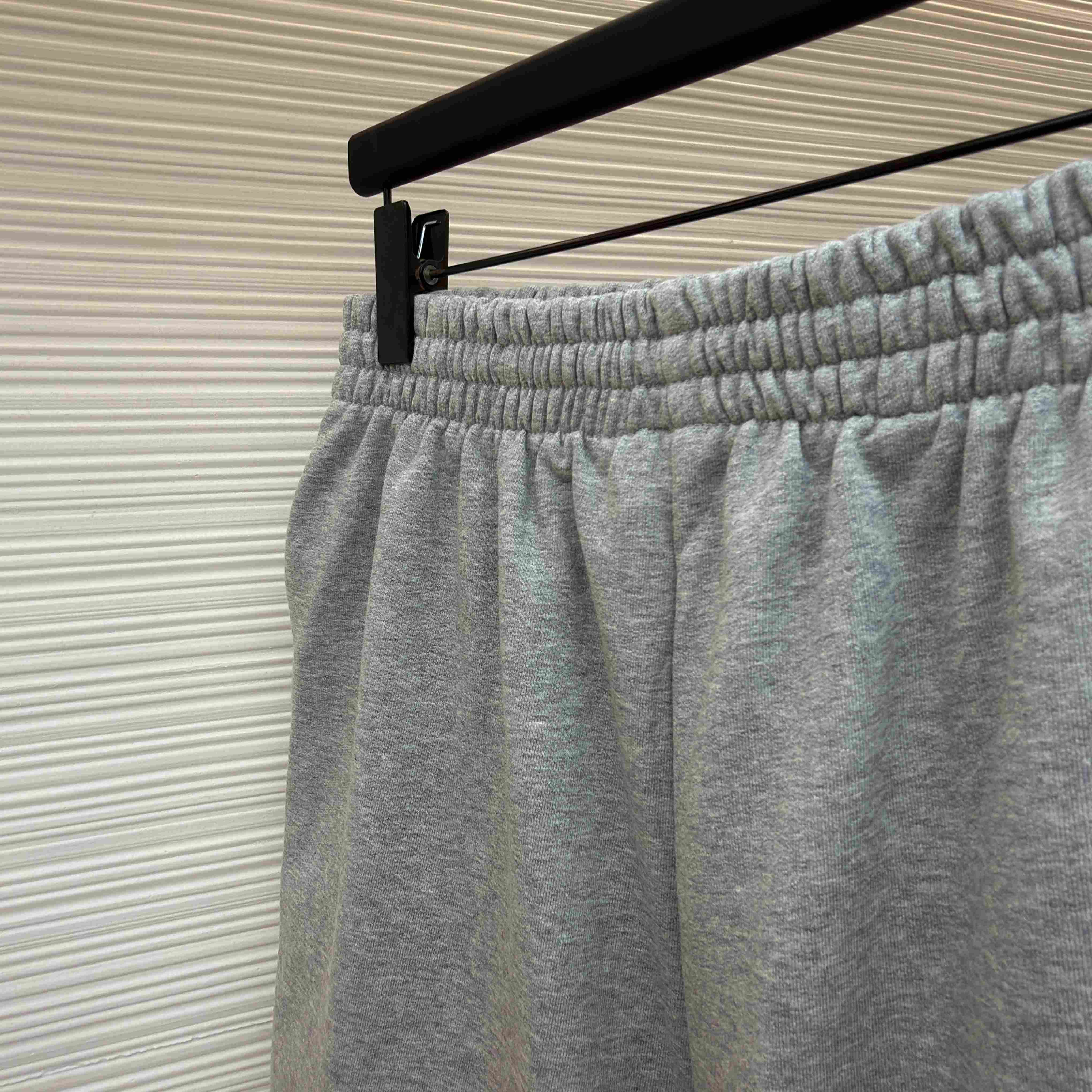 Balenciaga Embroidered Political Campaign Logo Shorts - FashionPlug