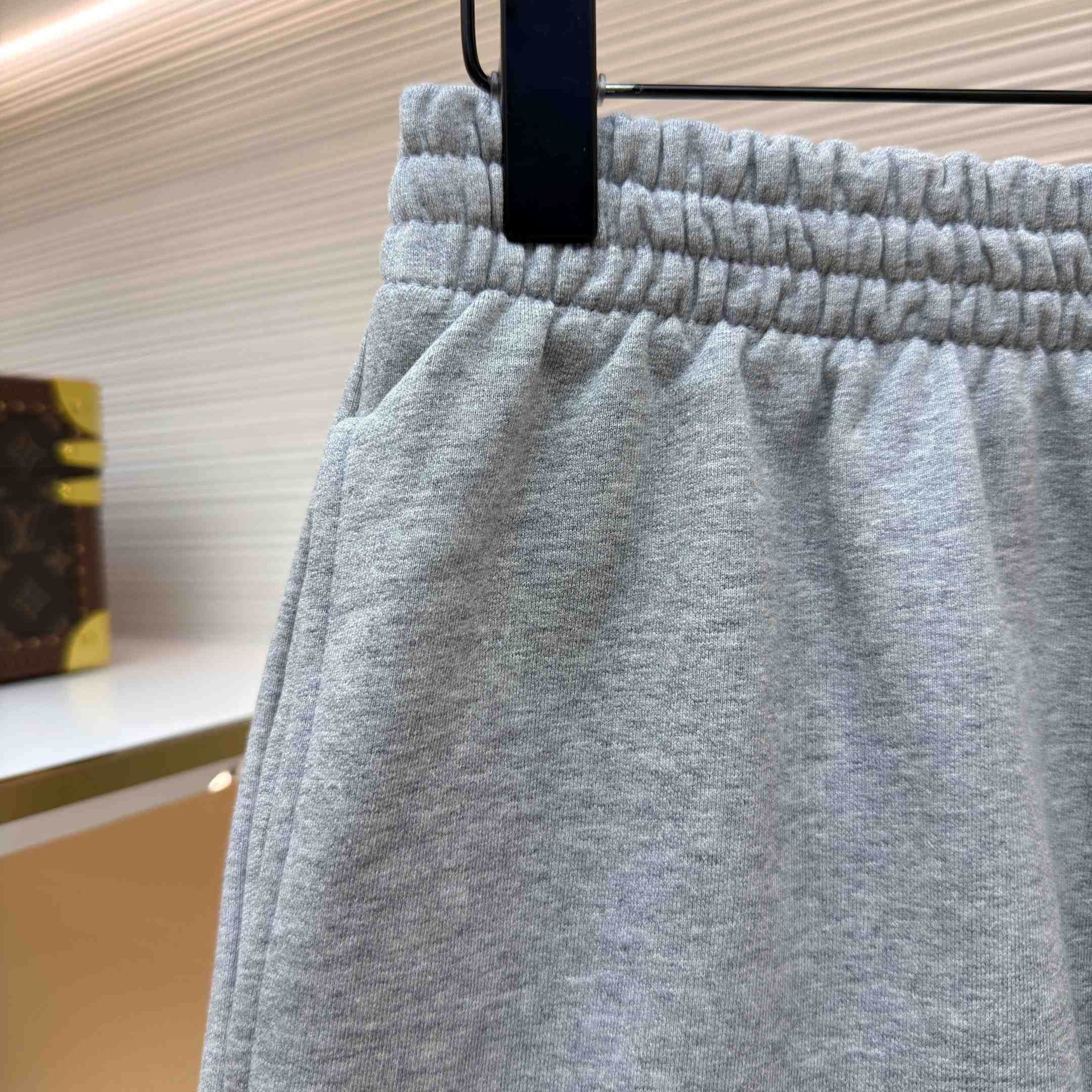 Balenciaga Embroidered Political Campaign Logo Shorts - FashionPlug