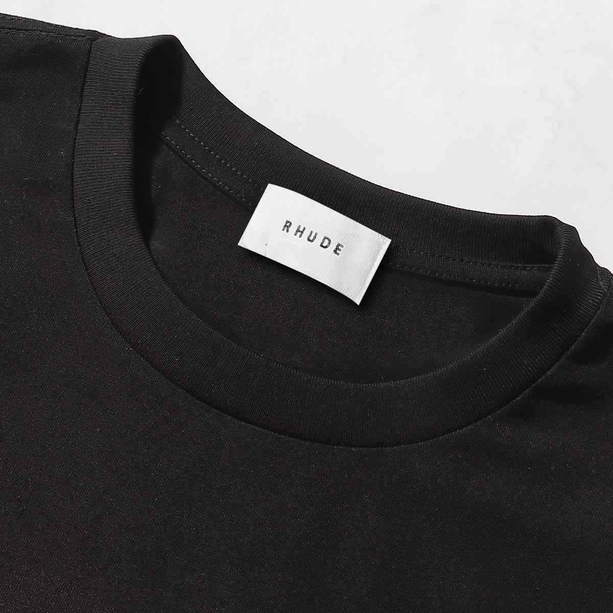 Rhude Oversized Chateau Crest Tee - FashionPlug