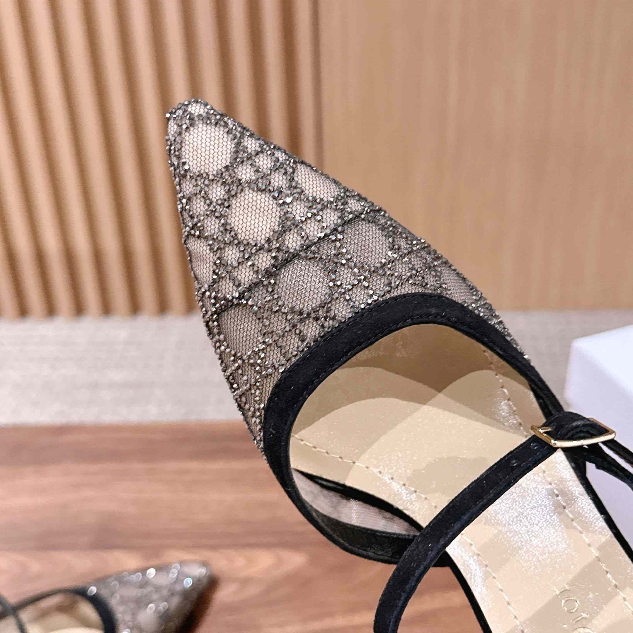 Dior Capture Heeled Mule - FashionPlug