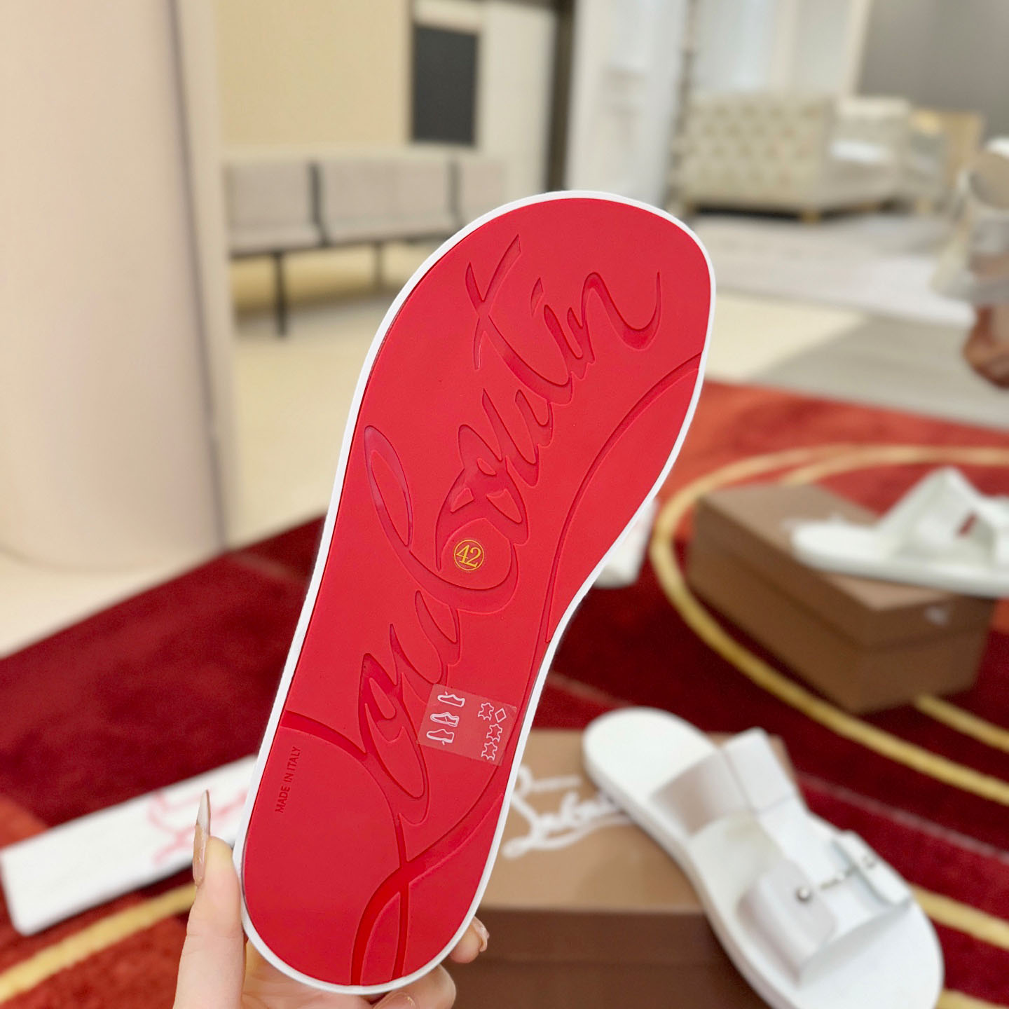 Christian Louboutin Zakouski Mules - FashionPlug
