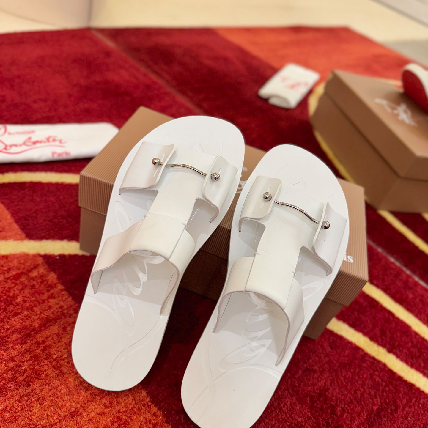 Christian Louboutin Zakouski Mules - FashionPlug
