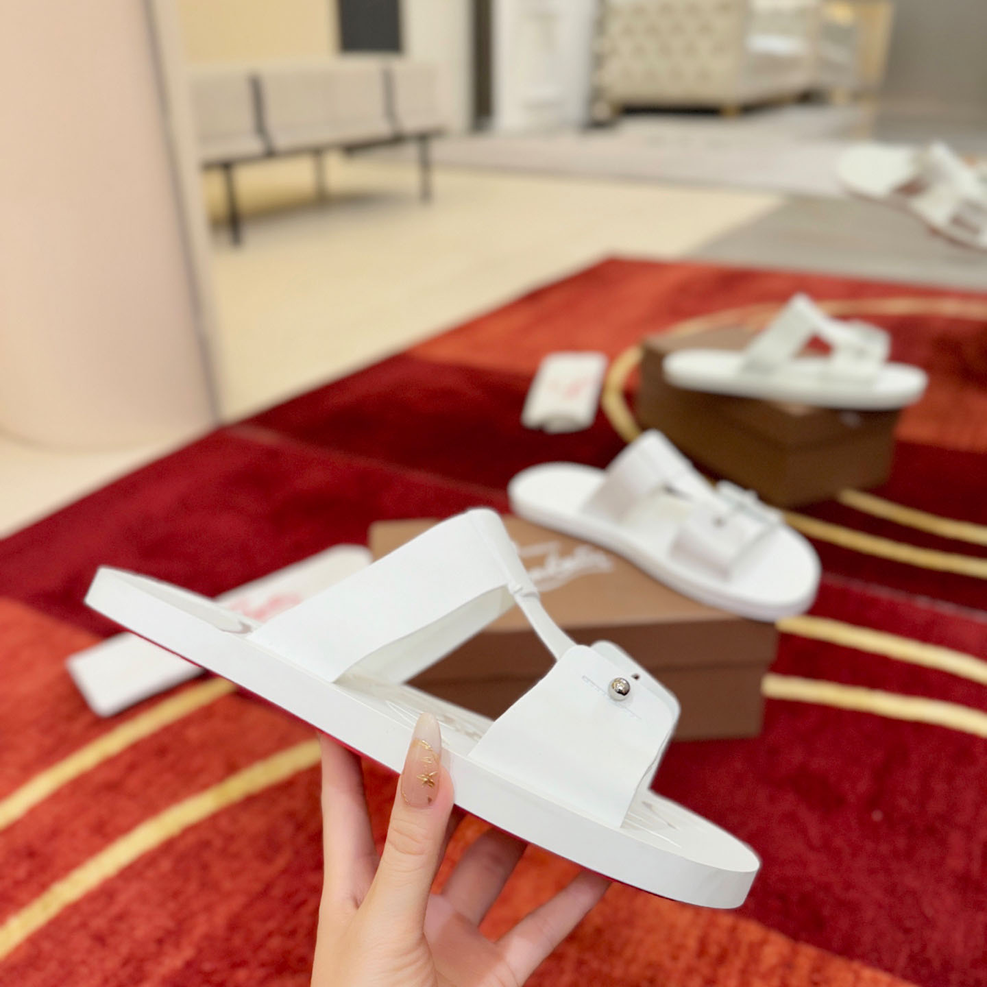 Christian Louboutin Zakouski Mules - FashionPlug