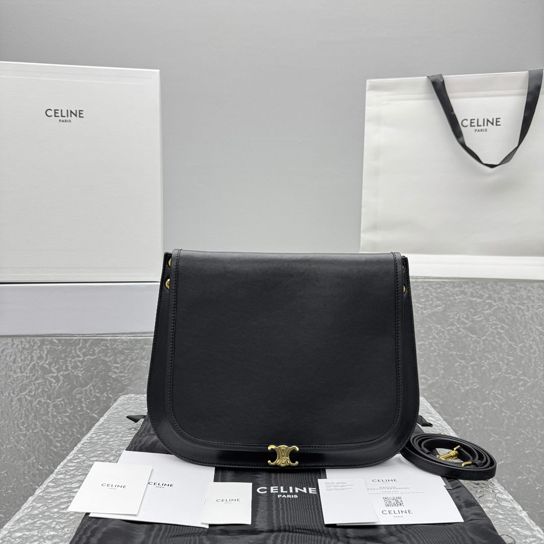 Celine Soft Triomphe Besace - FashionPlug