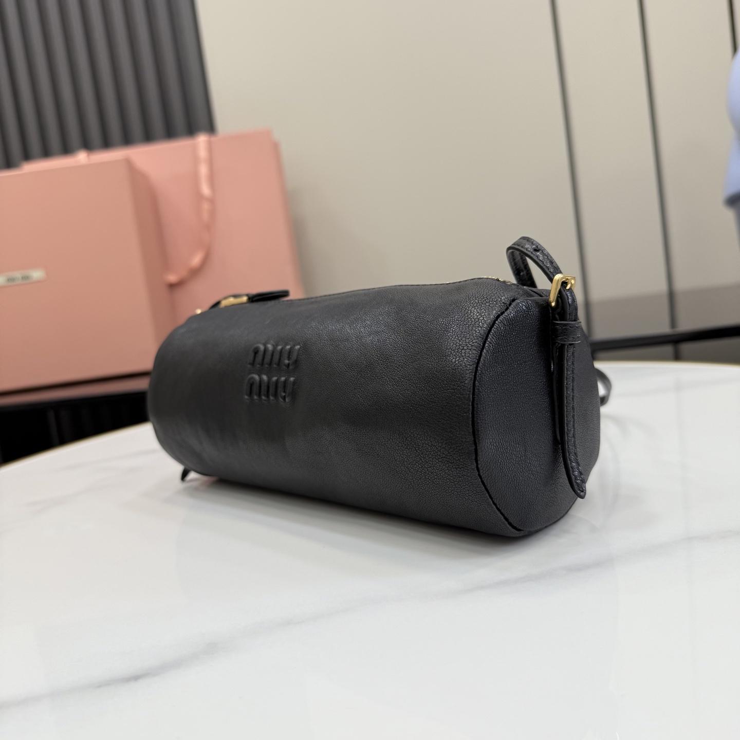 Miu Miu Nappa Leather Pouch - FashionPlug