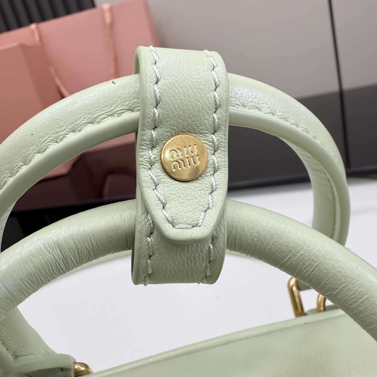 Miu Miu Arcadie Matelassé Nappa Leather Bag - FashionPlug