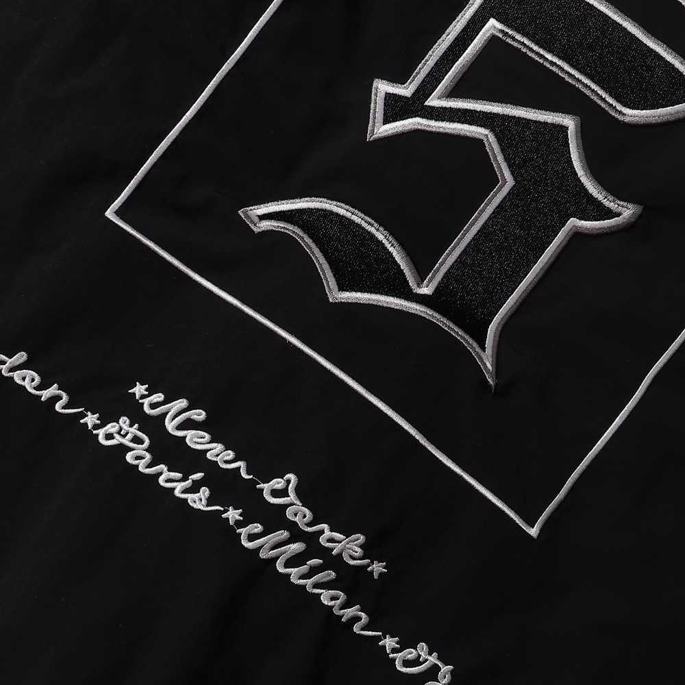 Supreme Old English Track Jacket 'Black' - FashionPlug