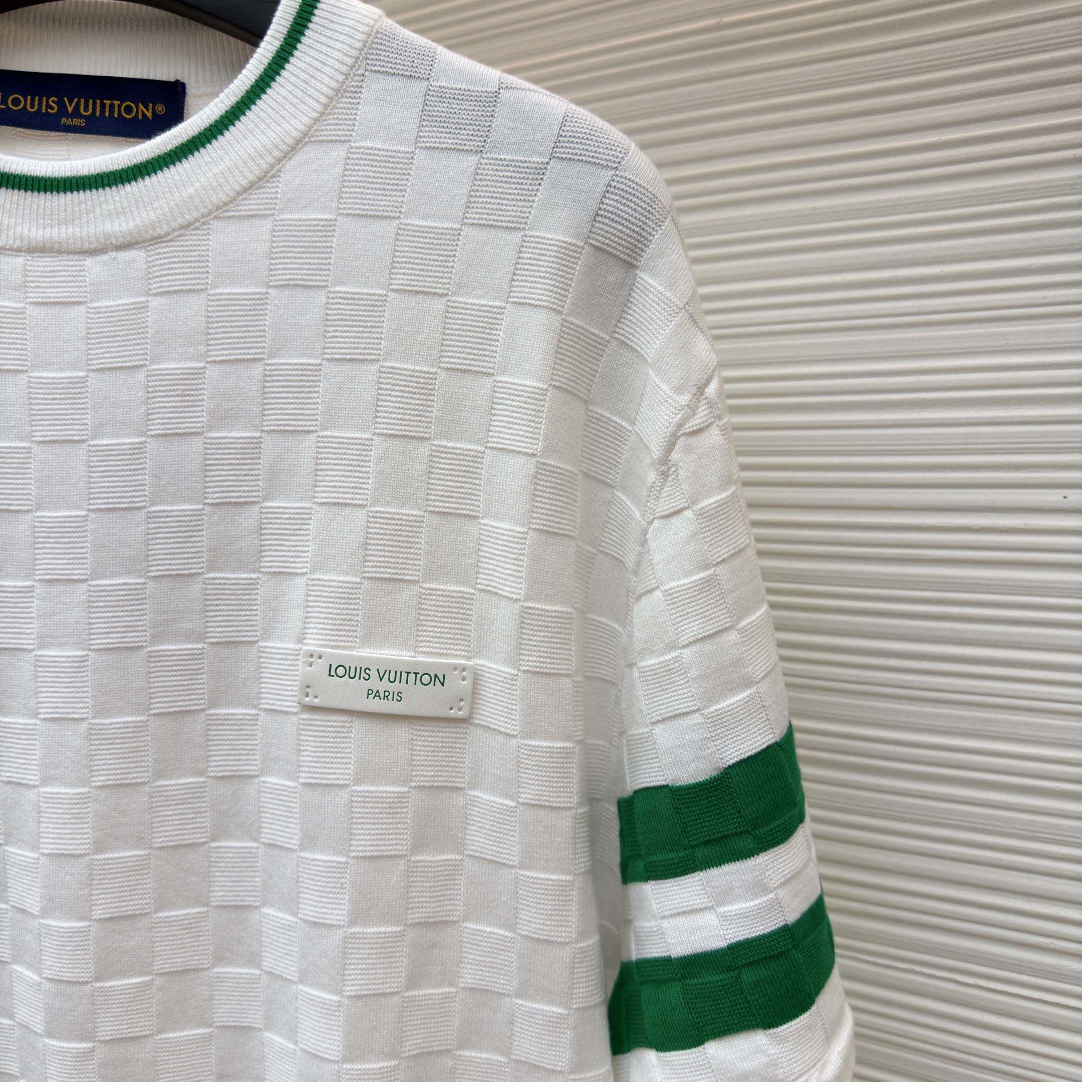 Louis Vuitton Damier Terry Tennis T-Shirt - FashionPlug