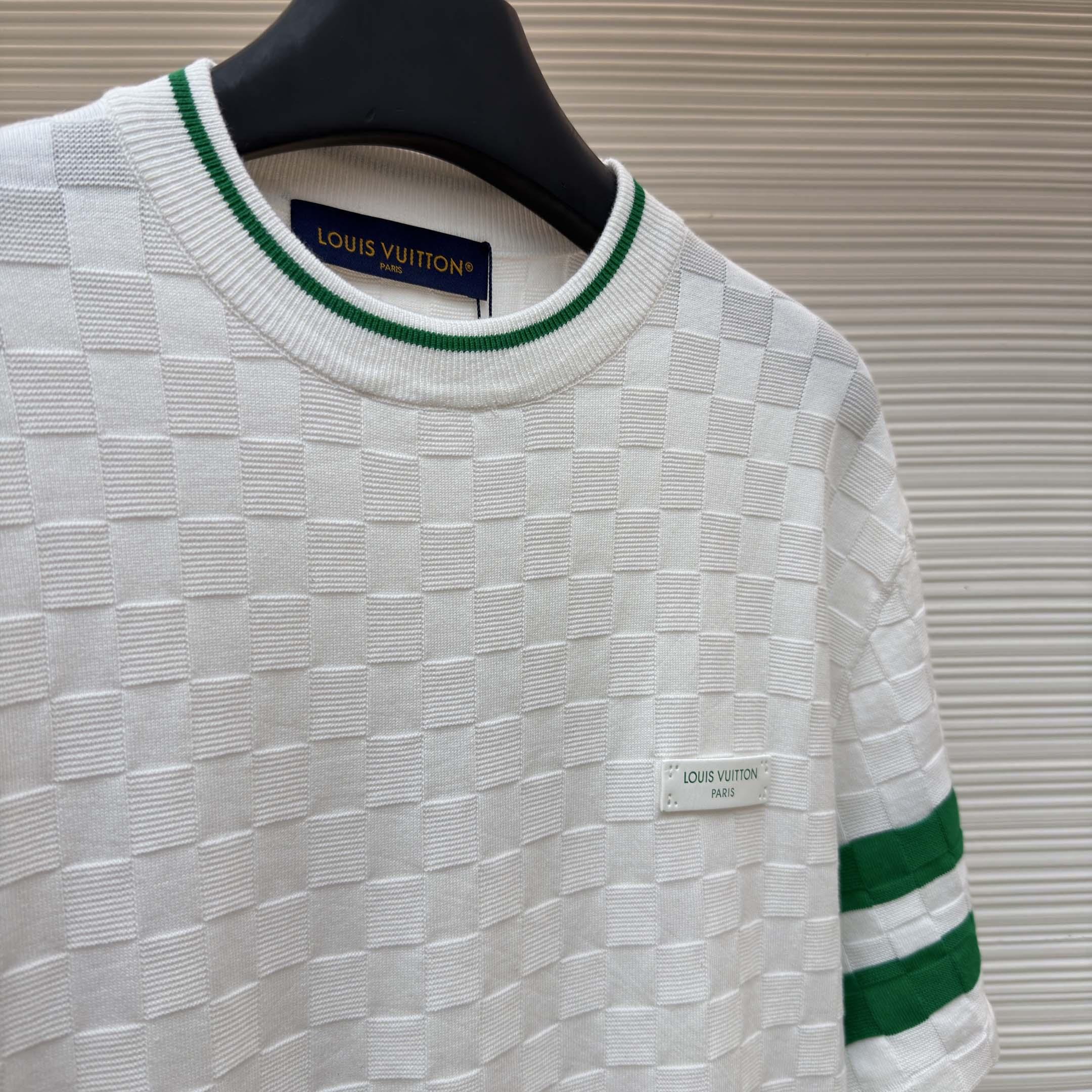 Louis Vuitton Damier Terry Tennis T-Shirt - FashionPlug