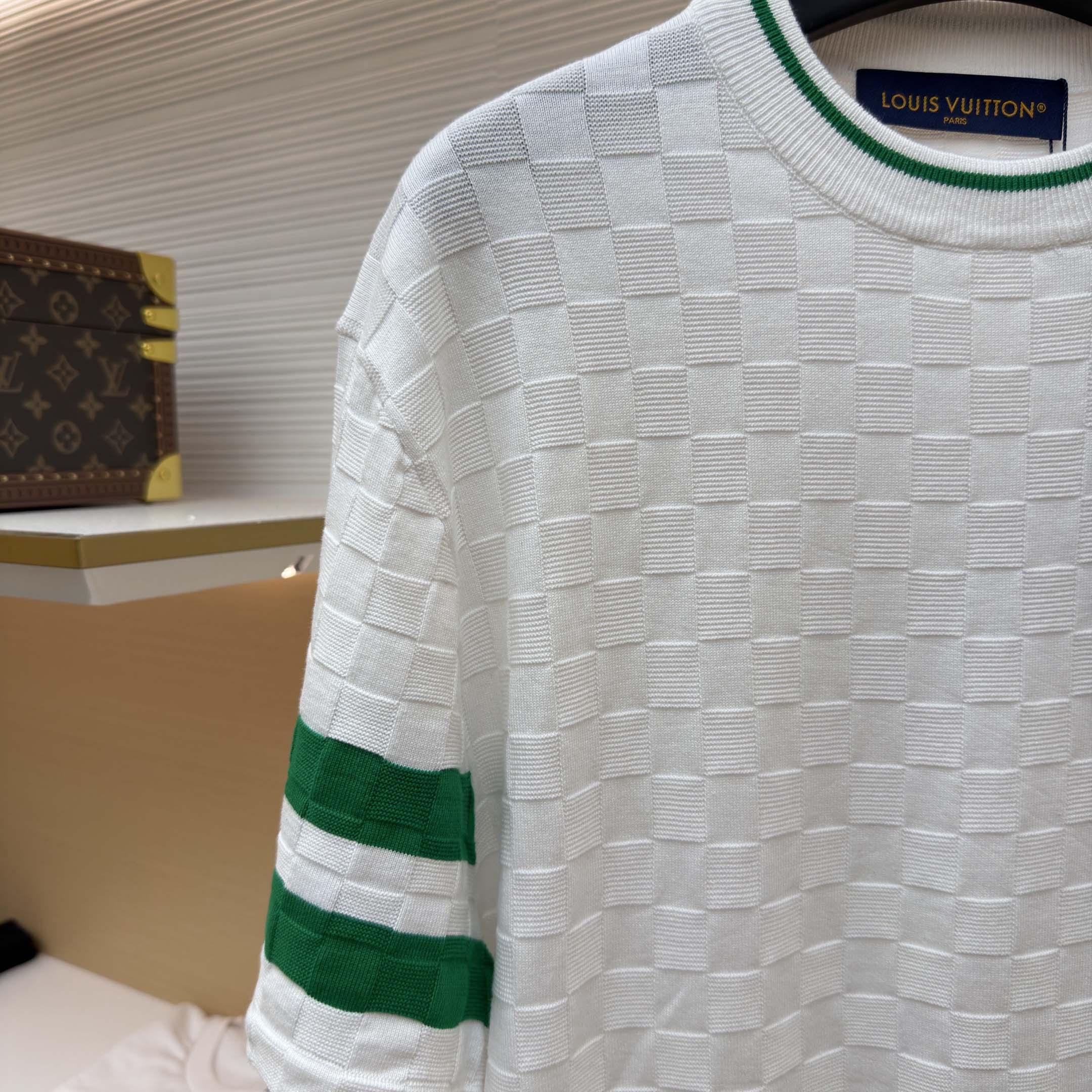 Louis Vuitton Damier Terry Tennis T-Shirt - FashionPlug
