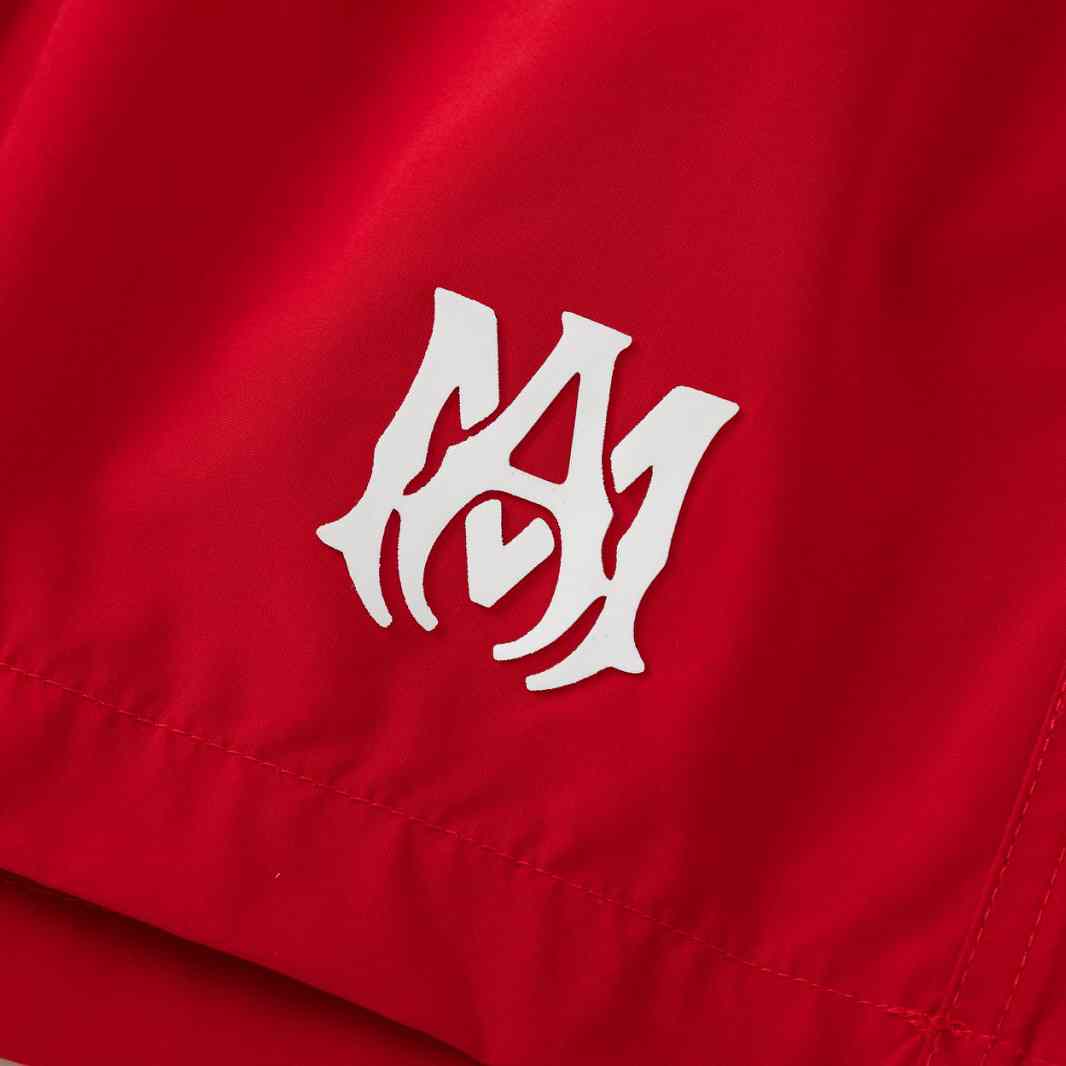 Amiri Logo Drawstring Swim Shorts - FashionPlug