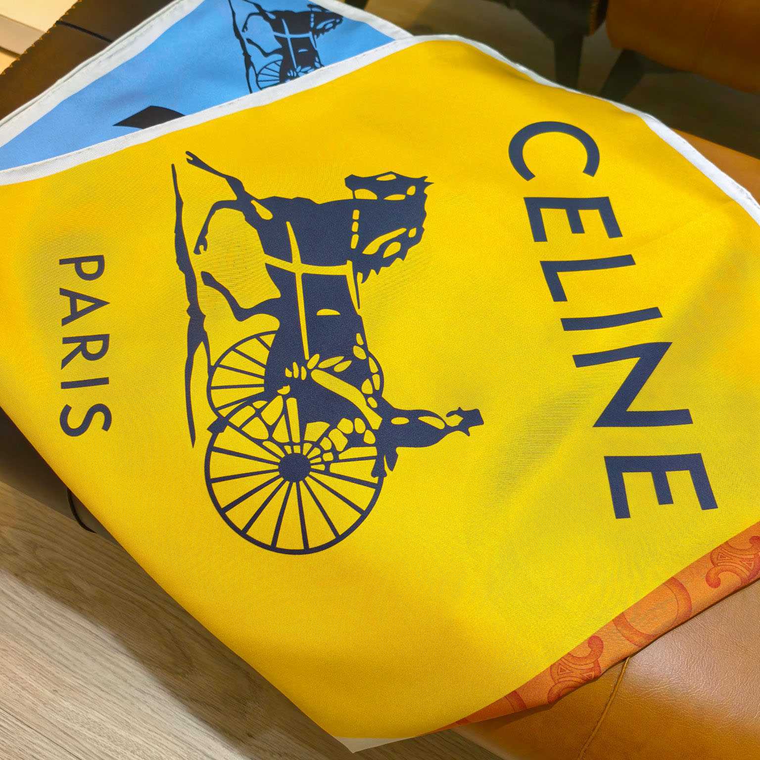 Celine  Square In Silk Twill - FashionPlug