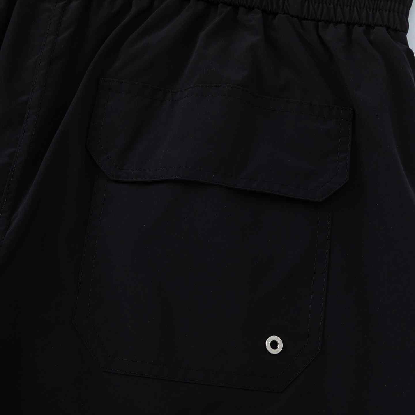 Amiri  Logo Studded Drawstring Shorts - FashionPlug
